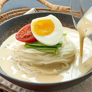 생콩국수 4인분x2팩(팩당 생소면167gx4인분+콩가루70gx4개)/총1,896g