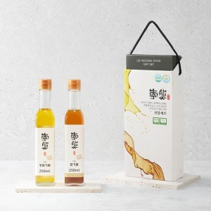 [이웅] 선물세트 3호 (참기름 250ml + 생들기름 250ml)