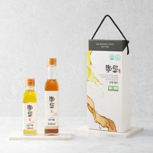 [이웅] 선물세트 4호 (참기름 250ml + 생들기름 180ml)