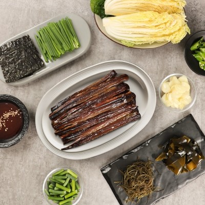 ★타임특가★25년 구룡포 과메기 10미 20쪽 + 야채세트 / 고급형