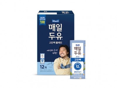 ［선물세트］매일두유 고단백 플레인 190ml 12개*4세트(총48개)