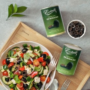 [직영특가][3세트]엑셀렌시아 올리브(블랙_슬라이스_직수입 400g/EA)