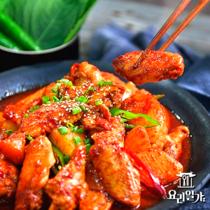 ★봄맞이특가★(요리일가)윙봉 닭볶음탕 600gx3개=1800g