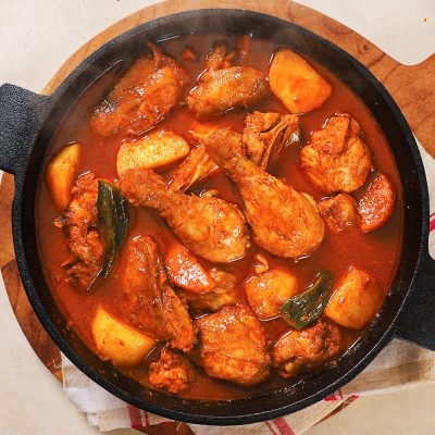 ★타임특가★ 솥뚜껑 얼큰닭볶음탕 1kg