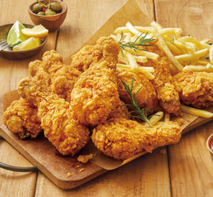 [델리퀸] 국내산 닭다리로 만든 골든 후라이드 닭다리 1kg x 2팩