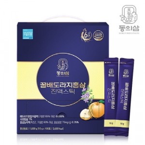 [25년 설명절][동의삼] 꿀배도라지홍삼 진액스틱 (10g*100포)