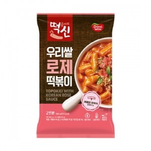 [동원] 떡볶이의신 로제떡볶이 (2인) x 3개