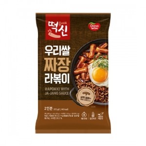 [동원] 떡볶이의신 짜장라볶이 (2인) x 3개