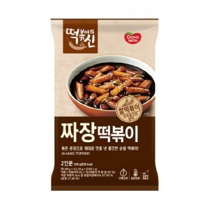 [동원] 떡볶이의신 짜장떡볶이 (2인) x 3개