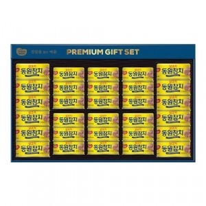 [동원선물세트] 동원참치 프리미엄 M30호 (라이트스탠다드참치 135g 12캔+라이트스탠다드참치 90g 18캔)