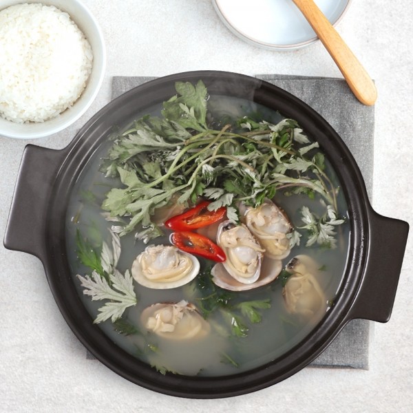 ★타임특가★ 바지락쑥국세트 (바지락 500g+쑥 50g)