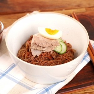 매콤한 메밀 비빔냉면 5인분 (사리160gx5봉＋비빔장300g)