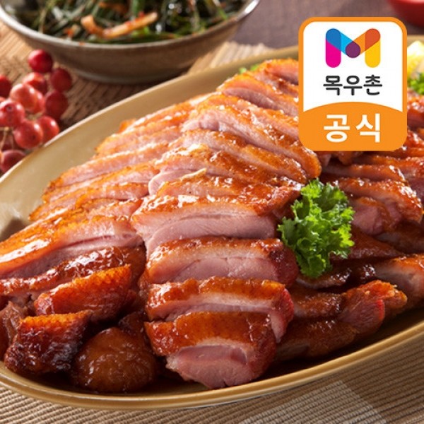 CJ프레시마켓,[여름철건강식품] [다이어트] 허브갈릭 훈제오리 슬라이스 210g x 10팩 + 소스 5봉