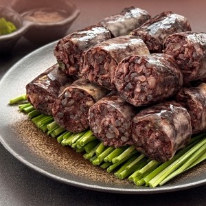 ★간편식/밀키트★ 전통고기순대 500g + 찹쌀고기순대 500g