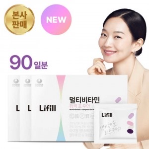 [신민아 PICK] 라이필 멀티비타민 컴팩 포 우먼 3개월분(고급 쇼핑백 증정)