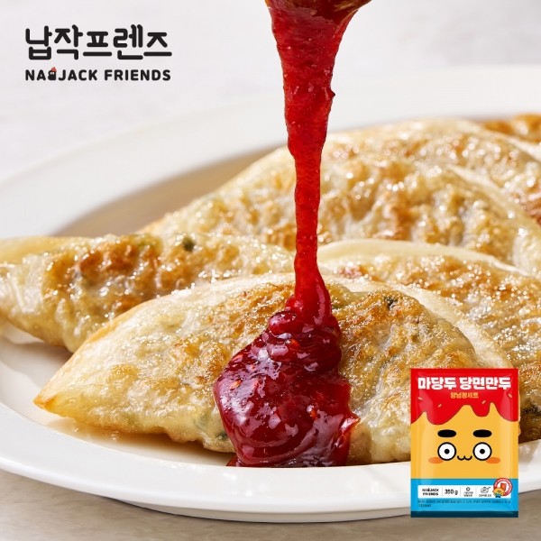 CJ프레시마켓,[납작] 당면만두 양념장세트