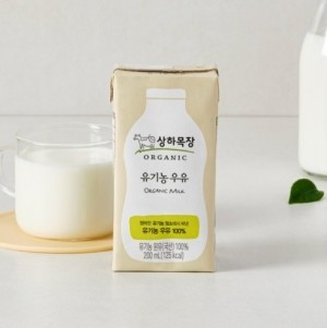 상하목장 유기농 멸균우유 200ml*24