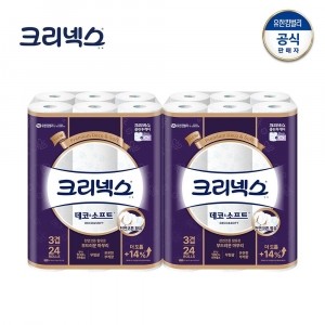 크리넥스 데코앤소프트 28m 24롤 x 2팩