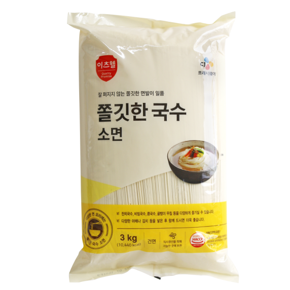 이츠웰 쫄깃한 소면국수 3kg