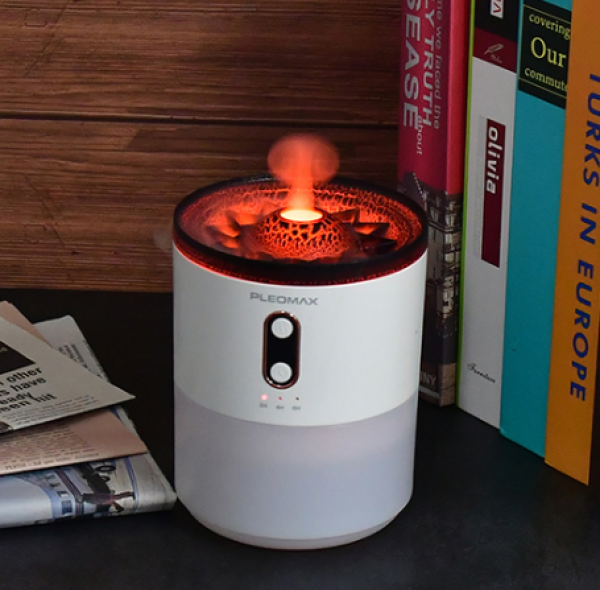 CJ프레시마켓,플레오맥스 볼케이노 도넛구름 무드등 가습기 PM-HM2000_CBN040