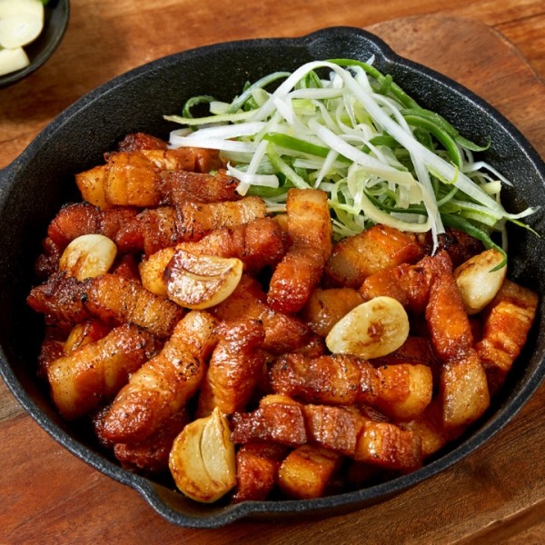 CJ프레시마켓,[렌지쿠캣] 직화 양념 삼겹살 140g x 3팩