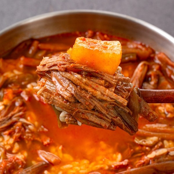 CJ프레시마켓,[원팩쿠캣] 고기폭탄 육개장 500g x 4팩