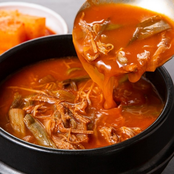 CJ프레시마켓,[원팩쿠캣] 고기폭탄 육개장 500g x 4팩