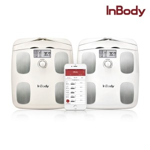 [인바디] 체지방 측정 스마트 체중계 다이얼 H20N [베이지, 화이트]