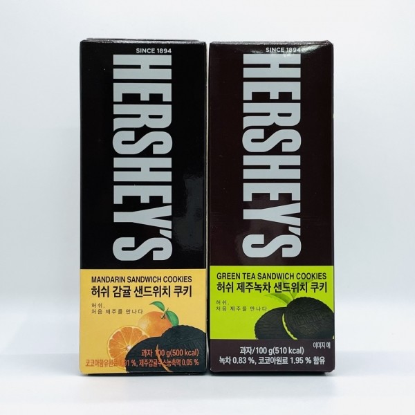 CJ프레시마켓,제주 허쉬 초콜릿칩쿠키 12개입 샌드위치쿠키 3박스 감귤 녹차 초코칩 오레오 칙촉 웨하스