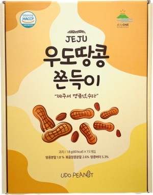 제주 우도땅콩 쫀득이 18g x 15개입