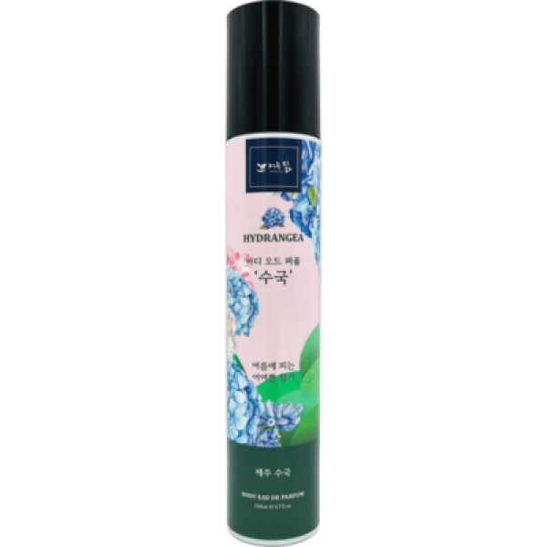 CJ프레시마켓,제주닮 바디 오드퍼퓸 150ml 2종 동백 수국 바디향수 바디미스트 PERFUME