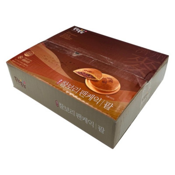 CJ프레시마켓,몰랑몰랑 팥 찰보리 팬케익 10개입,700g 제주도특산물 여행선물 개별포장