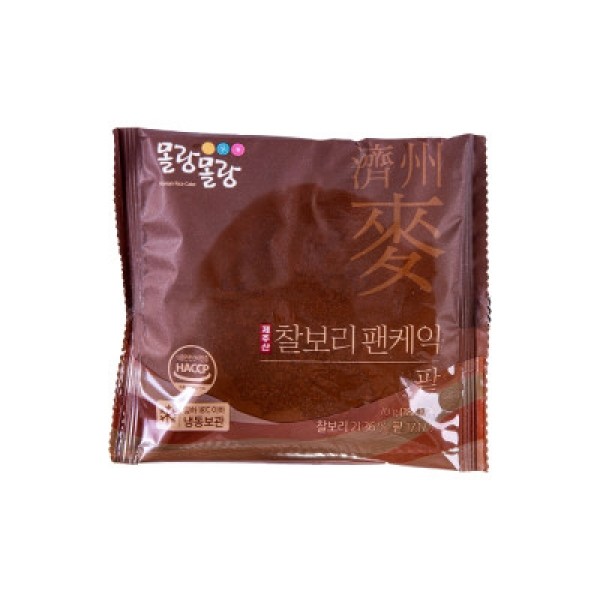 CJ프레시마켓,몰랑몰랑 팥 찰보리 팬케익 10개입,700g 제주도특산물 여행선물 개별포장