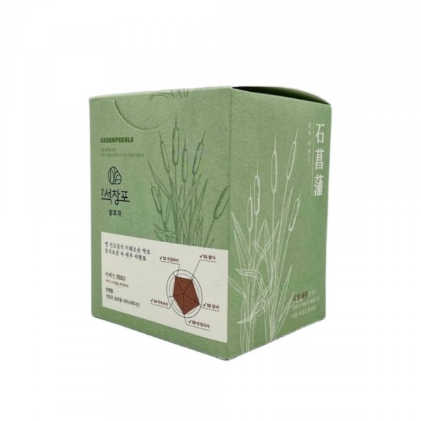 CJ프레시마켓,제주 석창포 발효차 1g x 12티백 제주특산물 삼각티백 여행선물