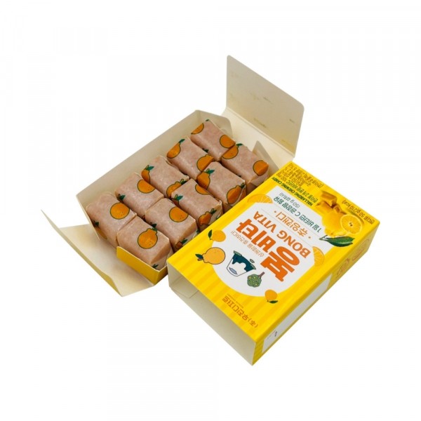 CJ프레시마켓,제주 봉비타 츄잉캔디 1박스 50g x 12개입 캬라멜 간식 여행선물 기념품