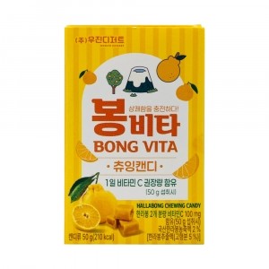 제주 봉비타 츄잉캔디 5g x 10개입 캬라멜 간식 여행선물 기념품